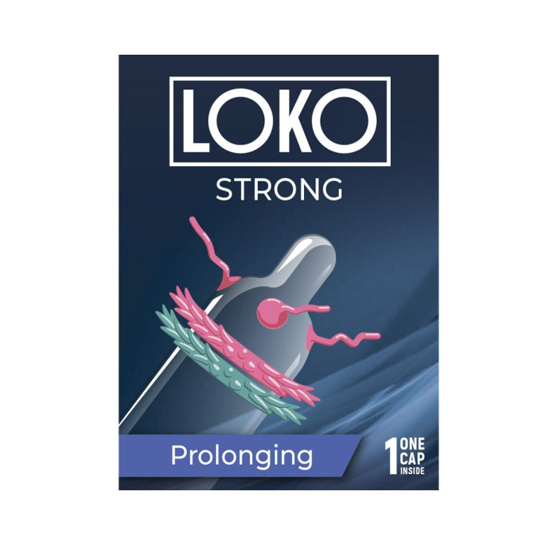 LOKO STRONG с продлевающим эффектом НАСАДКА СТИМУЛИРУЮЩАЯ SITABELLA