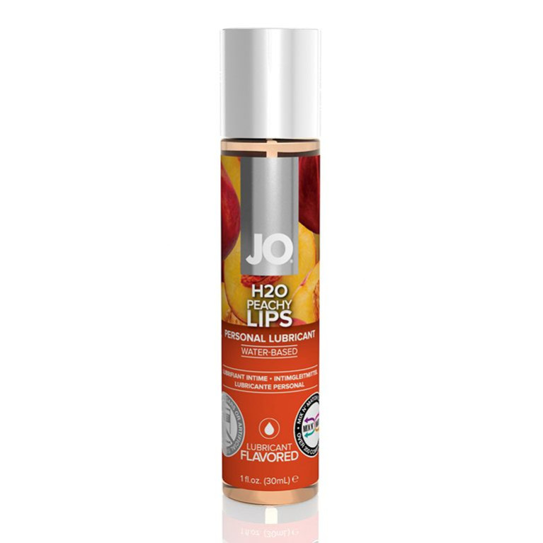 Вкусовой лубрикант Сочный персик / JO Flavored Peachy Lips 1oz - 30 мл.