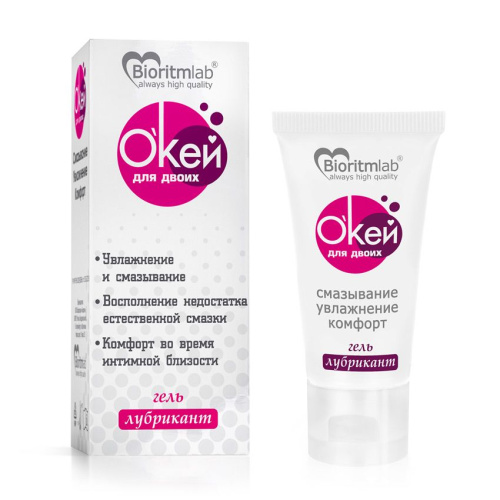 Гель-лубрикант О`КЕЙ для двоих25г