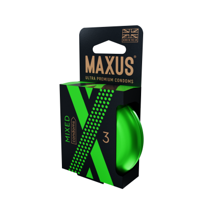 ПРЕЗЕРВАТИВЫ MAXUS MIXED №3 X-EDITION( микс-набор) в кейсе