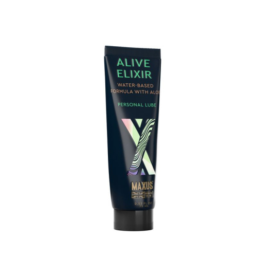 ИНТИМНЫЙ ГЕЛЬ MAXUS ЖИВИТЕЛЬНЫЙ ЭЛИКСИР (ALIVE ELIXIR) НА ВОДНОЙ ОСНОВЕ , 75 мл.