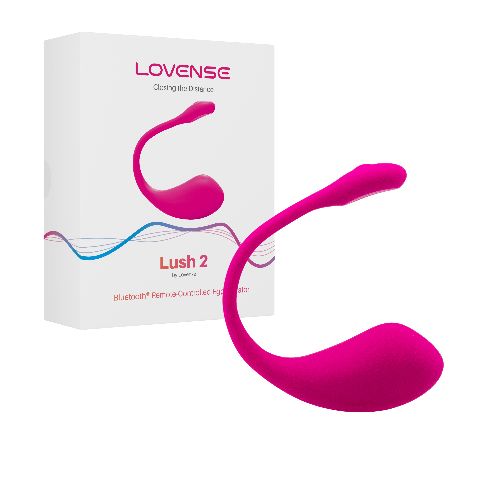 Виброяйцо LOVENSE Lush 2, розовый