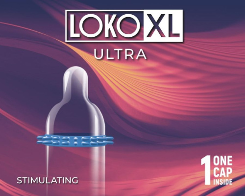 НАСАДКА СТИМУЛИРУЮЩАЯ SITABELLA LOKO XL ULTRA с возбуждающим эффектом