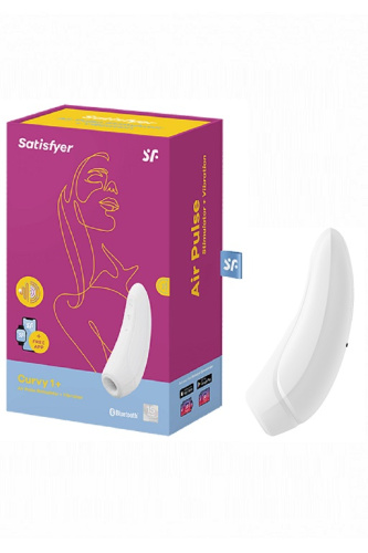 Вакуумно-волновой вибростимулятор Satisfyer Curvy 3+ с возможностью управления через приложение