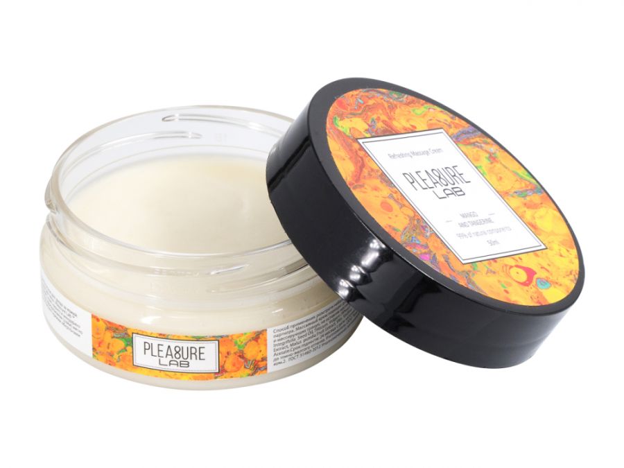 Массажный крем Pleasure Lab Refreshing манго и мандарин 50 мл 1072-01Lab