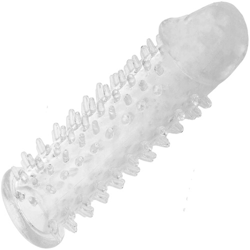 Закрытая прозрачная рельефная насадка