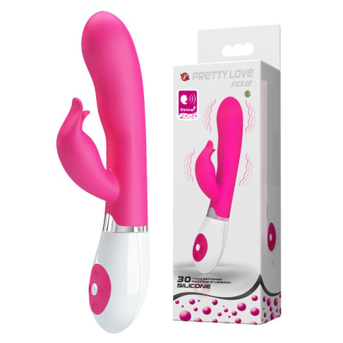 Вибратор "Felix" от Pretty Love со стимуляцией клитора