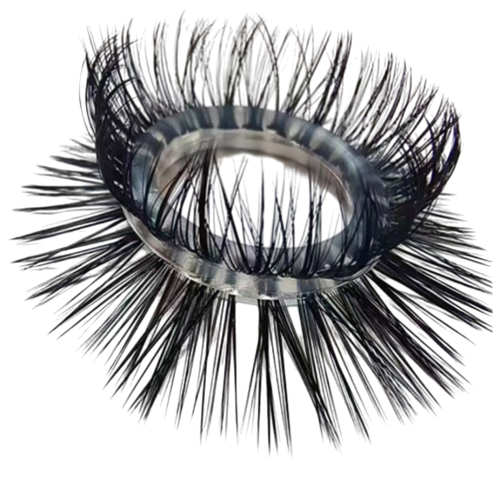 Эрекционное кольцо с двойными ресничками 