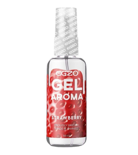 EGZO AROMA Strawberry - Гель увлажняющий на водной основе