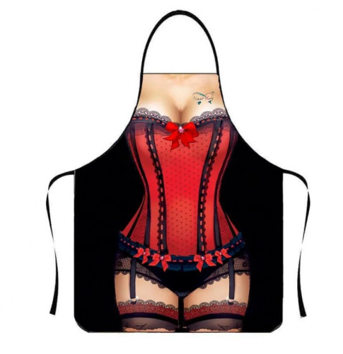 Кухонный секси аксессуар "Девушка в корсете"