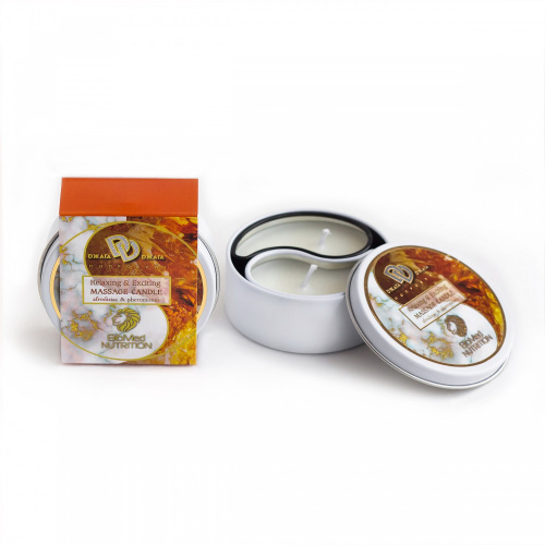 Массажная свеча ЯНТАРНОЕ УТРО