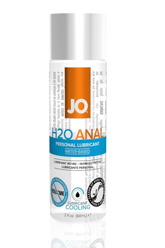 Анальный охлаждающий лубрикант на водной основе / JO Anal H2O Cooling 2oz - 60 мл.