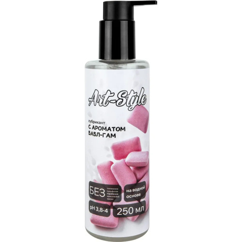 Лубрикант Art Style с ароматом бабл-гам