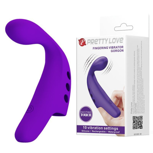 Насадка - вибратор на пальцы "Fingering vibrator Gorgon"
