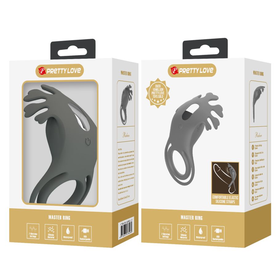 Перезаряжаемая насадка "Финишная пульсация" для стимуляции клитора с вибрацией