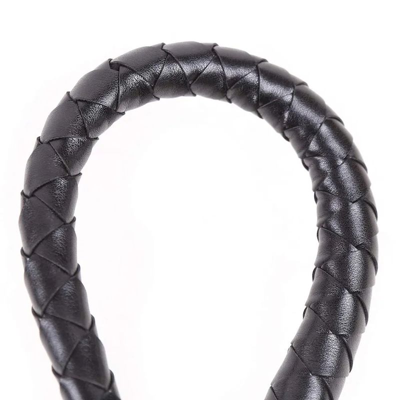 Плетка «Leather woven erotic whip»
