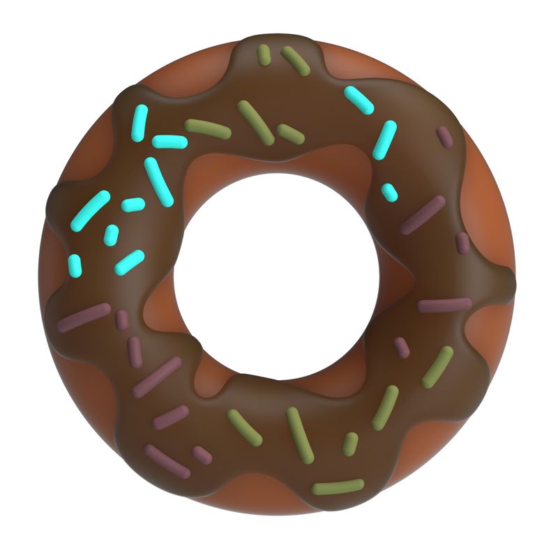 Кольцо Super Donut Choco