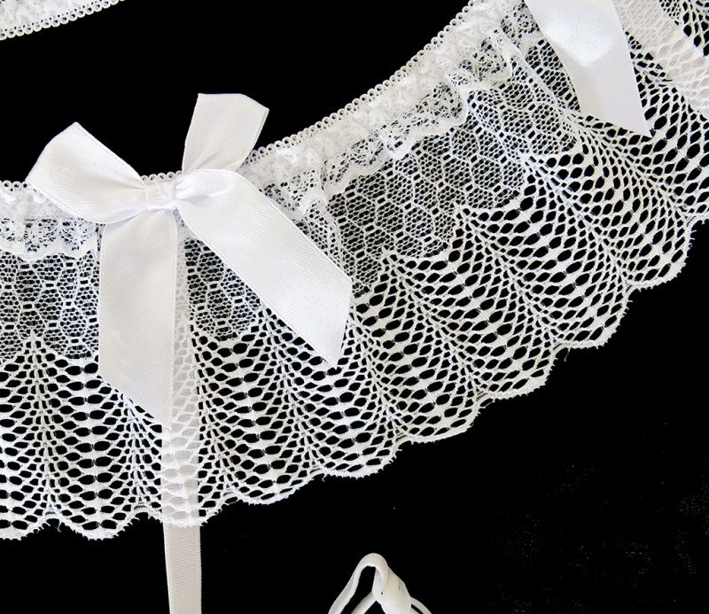 Пояс для чулок "Megia Belt White"