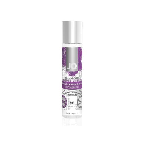 Массажный гель-лубрикант All-In-One Massage Glide Lavender с ароматом лаванды - 30 мл.