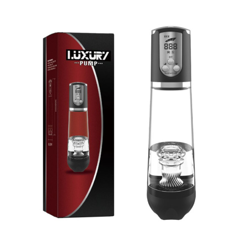 Помпа-массажер для пениса с гелиевой вставкой