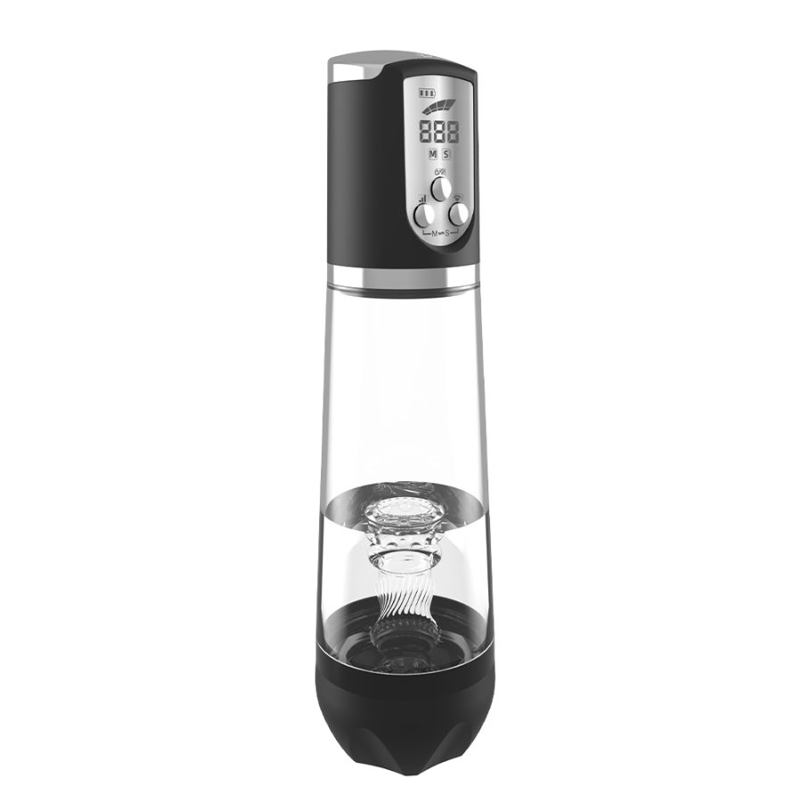 Помпа-массажер для пениса с гелиевой вставкой