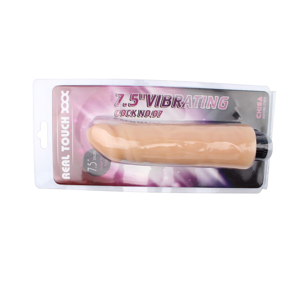 Вибратор "Обжигающий шепот" 7.5" Vibrating Cock