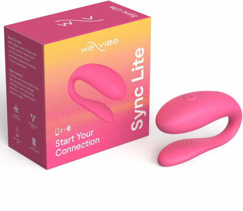 Вибратор для пар We-Vibe Sync Lite розовый
