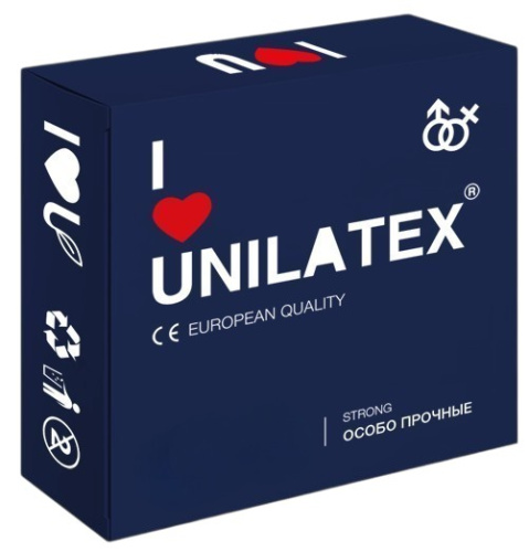 UNILATEX "EXTRA STRONG" ПРЕЗЕРВАТИВЫ особопрочные 1 штука