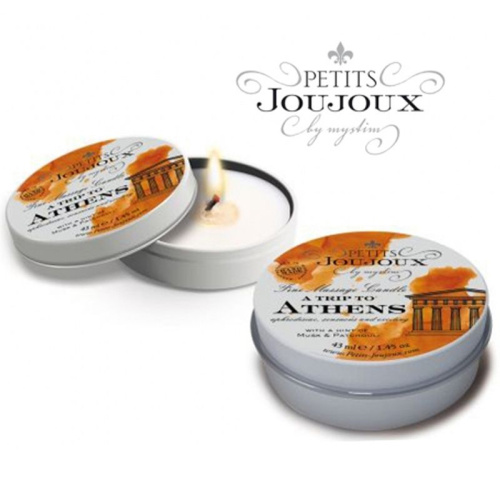 Массажная свеча PETITS JOUJOUX ATHENS REFILL 33 гр.