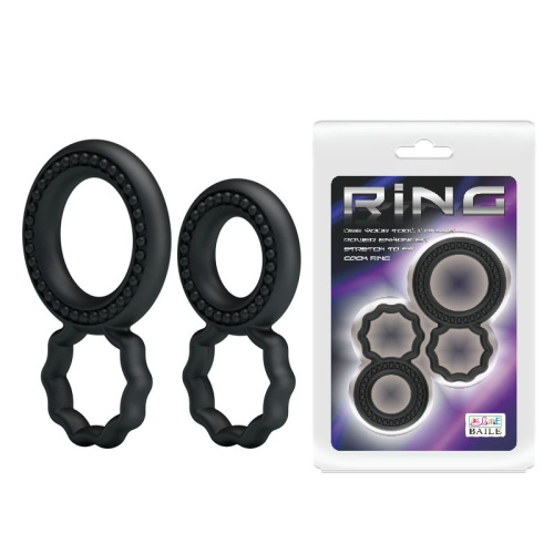Эрекционное кольцо - насадка для пениса «RING»