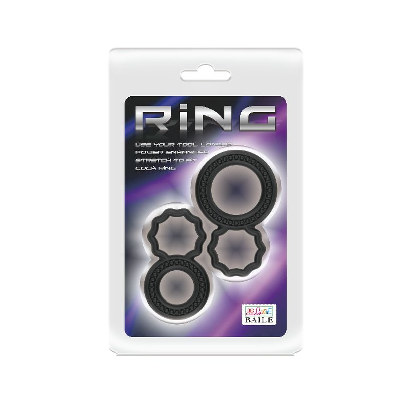 Эрекционное кольцо - насадка для пениса «RING»