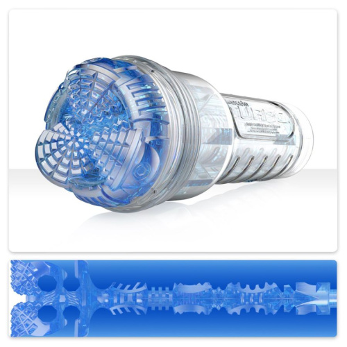 Мастурбатор Fleshlight Turbo Core, голубой лед