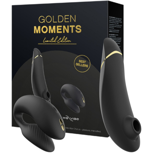 Набор Golden Moments: Womanizer Premium 2 + We-Vibe Chorus