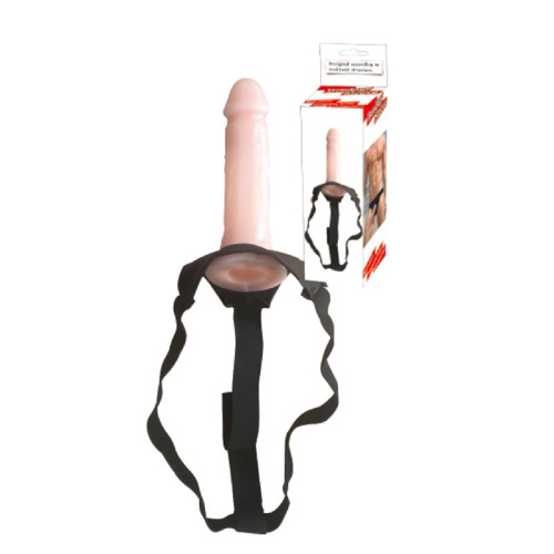 Поясной без вибрации (страпон) "Рассекающий наездник"