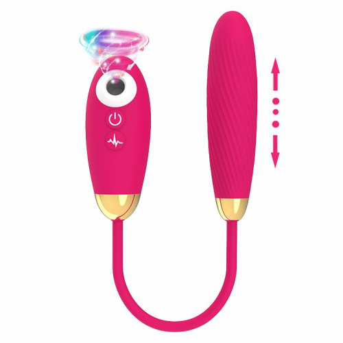 Вибратор "Невесомая Страсть"+ вакуумно-волновой стимулятор