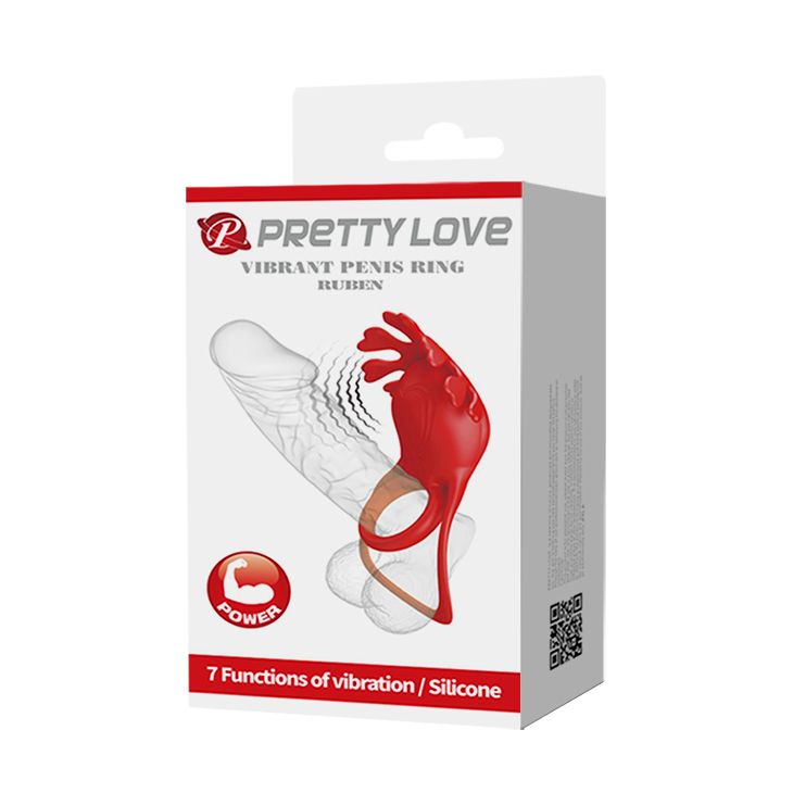 Перезаряжаемая насадка "Телепортация наслаждения" для стимуляции клитора с вибрацией