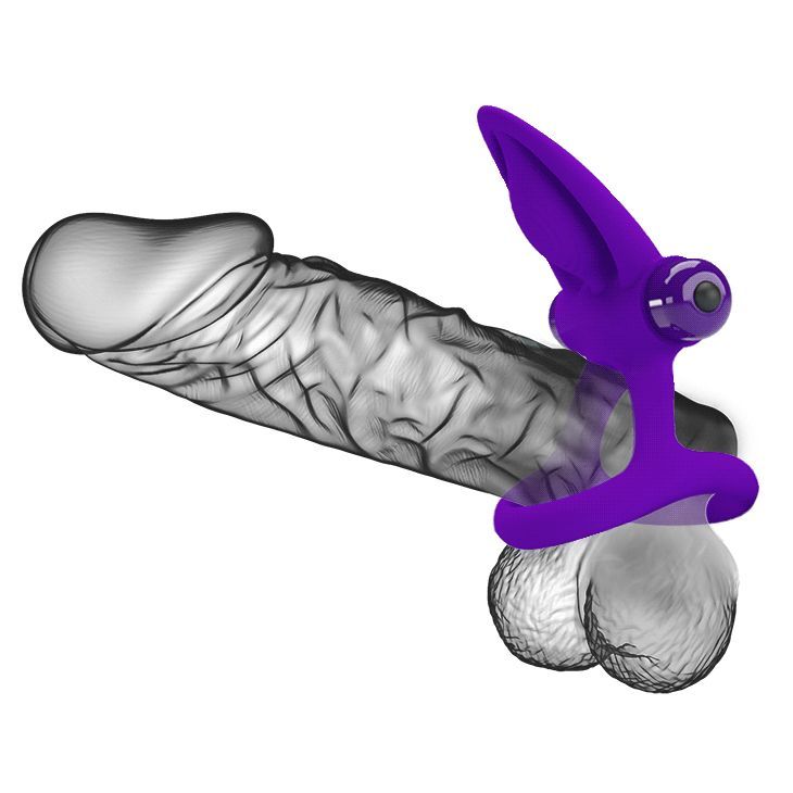 Насадка для стимуляции клитора "Vibration cock ring"