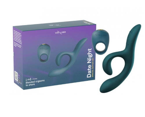 Набор для пар We-Vibe Date Night Set: Вибратор Nova 2 + виброкольцо Pivot