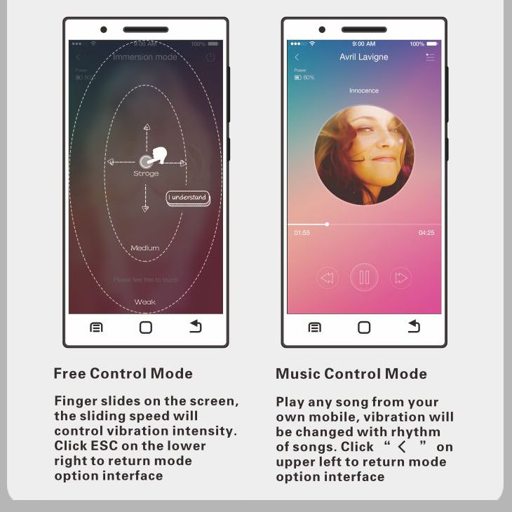 Массажер для пар "Синхронизированные Вибрации" с управлением через приложение