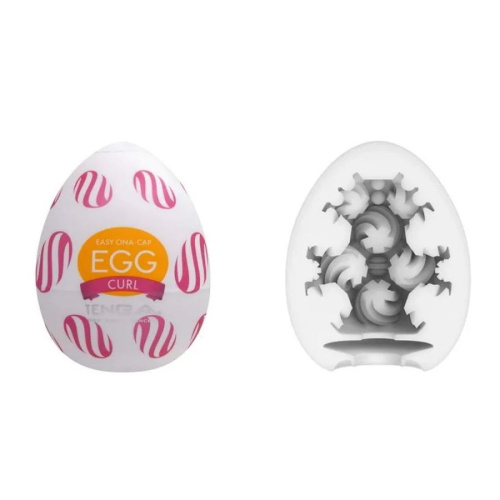 Мастурбатор-яйцо Tenga Wonder Curl