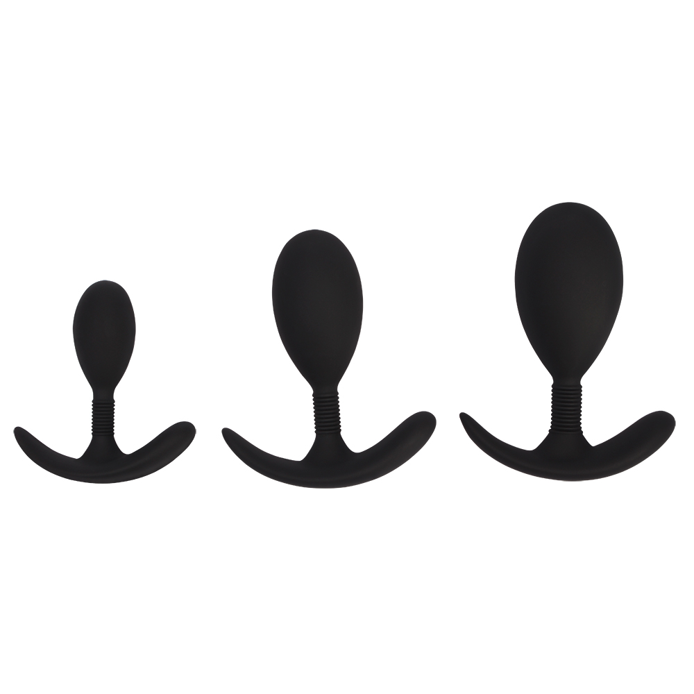 Набор Анальные втулки 3 шт Silicone Plug