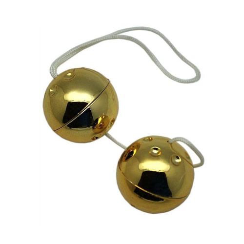 Вагинальные шарики золотые