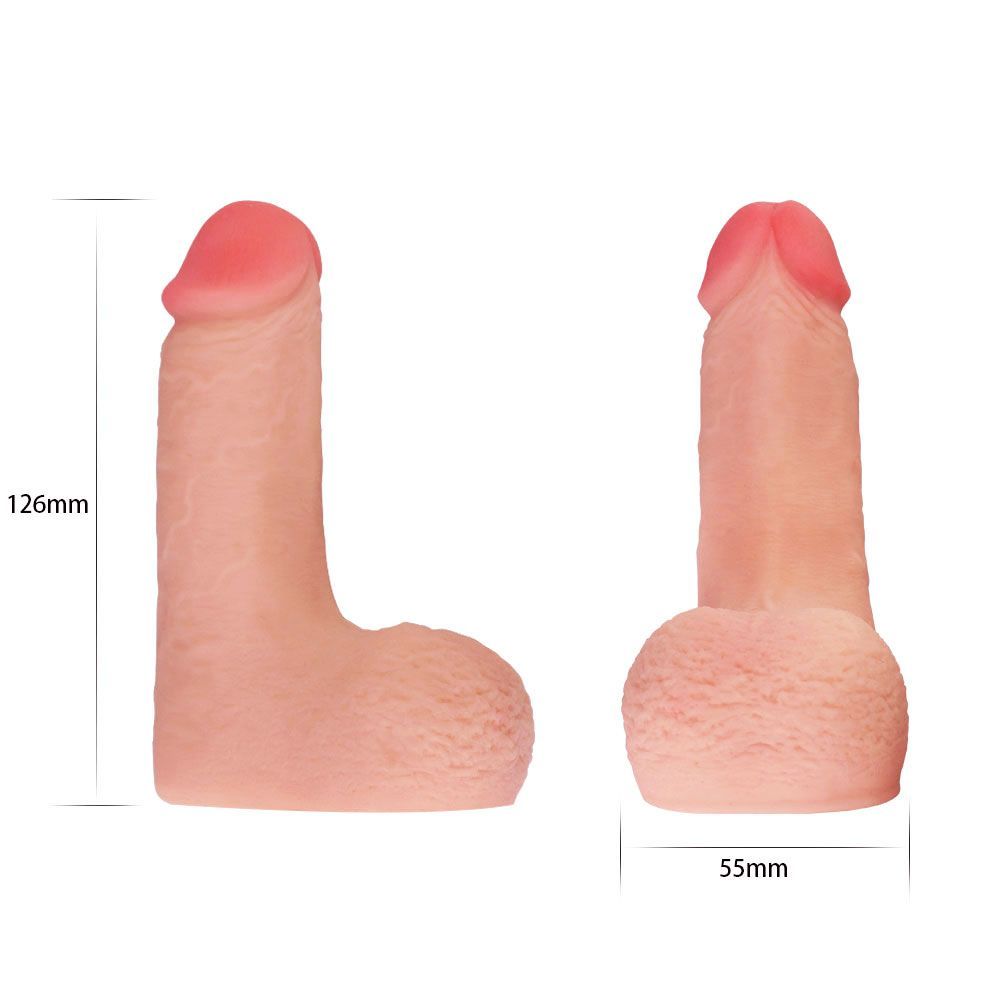 Фаллоимитатор 5" Skinlike Limpy Cock
