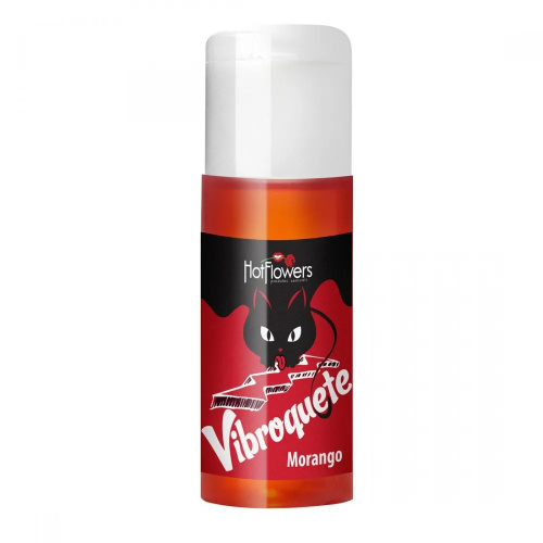Жидкий вибратор VIBROQUET со вкусом клубники.