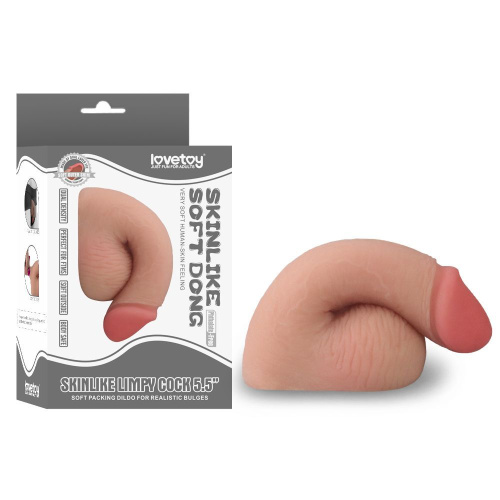 Фаллоимитатор 5,5" Skinlike Limpy Cock