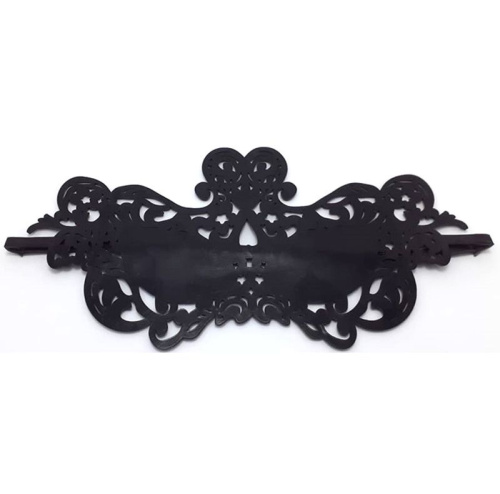 Маска чёрная "Жгучая полночь"