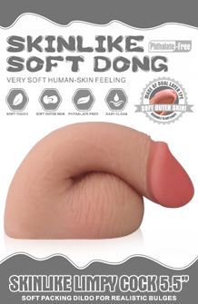 Фаллоимитатор 5,5" Skinlike Limpy Cock