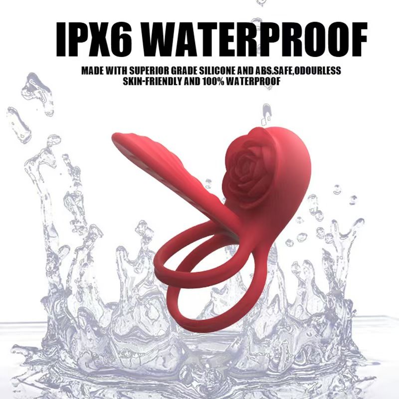 Эрекционное кольцо с вибрацией "Любовь"