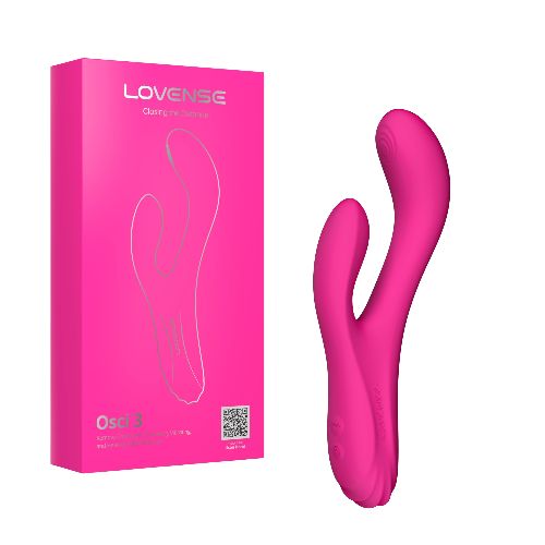 Вибратор-кролик LOVENSE Osci 3, розовый
