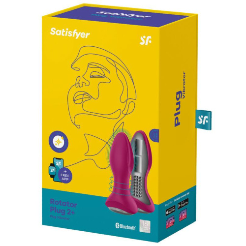 Втулка Rotator Plug 2+ fuchsia